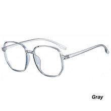 Load image into Gallery viewer, Fashion Large Frame Anti-Blue Light Glasses Polygonal Frame Flat Glasses Comfortable Transparent Glasses