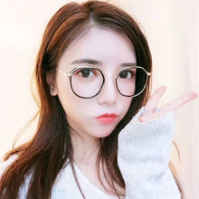 Load image into Gallery viewer, Fashion Anti Blue Light Glasses Polygonal Frame Flat Glasses Comfortable Transparent Glasses For Women
