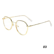 Load image into Gallery viewer, Fashion Anti Blue Light Glasses Polygonal Frame Flat Glasses Comfortable Transparent Glasses For Women
