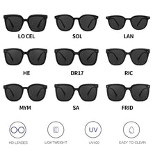 Load image into Gallery viewer, Fashion Large Frame Sunglasses Polarized Sunglasses Trend UV Protection Retro Sunglasses Outdoor Glasses For Men Women