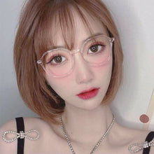 Load image into Gallery viewer, Polygonal Frame Anti Blue Light Glasses Lightweight Flat Glasses Fashion Comfortable Transparent Glasses