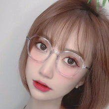 Load image into Gallery viewer, Polygonal Frame Anti Blue Light Glasses Lightweight Flat Glasses Fashion Comfortable Transparent Glasses