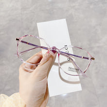 Load image into Gallery viewer, Polygonal Frame Anti Blue Light Glasses Lightweight Flat Glasses Fashion Comfortable Transparent Glasses