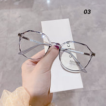Load image into Gallery viewer, Polygonal Frame Anti Blue Light Glasses Lightweight Flat Glasses Fashion Comfortable Transparent Glasses