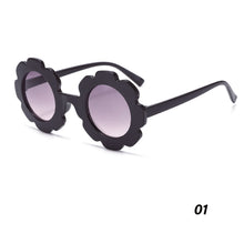 Load image into Gallery viewer, Kids Sunglasses Cute Sunflower Round Frame Frosted Frame Kids Sunglasses Fashionable Colorful Sunglasses For Boys Girls