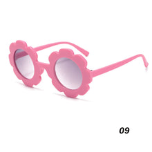 Load image into Gallery viewer, Kids Sunglasses Cute Sunflower Round Frame Frosted Frame Kids Sunglasses Fashionable Colorful Sunglasses For Boys Girls