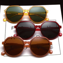 Load image into Gallery viewer, Fashion Simple Candy Color Sunglasses Personality Round Frame Sunglasses Outdoor UV Protection Sunglasses