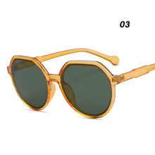 Load image into Gallery viewer, Fashion Simple Candy Color Sunglasses Personality Round Frame Sunglasses Outdoor UV Protection Sunglasses