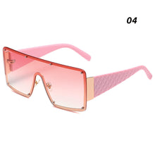 Load image into Gallery viewer, Fashion Large Frame One Piece Sunglasses Square Frameless Sunglasses Personality Outdoor UV Protection Sunglasses