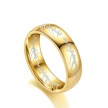 Load image into Gallery viewer, 6mm Titanium Ring Fashion Stainless Steel Ring Casual Finger Jewelry Smooth Couple Ring Classic Love Women Men Birthday gifts