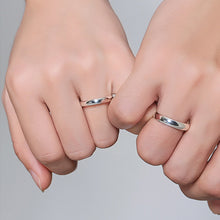 Load image into Gallery viewer, 4/6mm Polished Silver Color Titanium Simple Thin Ring Fashion Stainless Steel Ring Women Smooth Minimalism Wedding Ring Engagement Classic Rings Birthday gifts