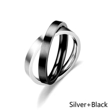 Load image into Gallery viewer, Rotating Titanium Stainless Steel Ring Anxiety Fidget Rings Spinner Finger Ring Anti Stress Ring Women Men Punk Rock Gift