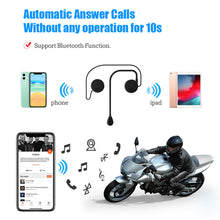 Load image into Gallery viewer, Moto Helmet Headset Bluetooth 5.0 Ultra-Thin Motorcycle Earphones Wireless Speaker Headphone Handsfree Call Music Play