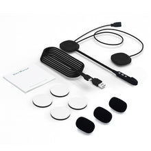 Load image into Gallery viewer, Bluetooth 5.0 Headset for Helmet Motorcycle Headphones Handsfree Moto Motor Bike Motorbike Wireless Intercom Earphone