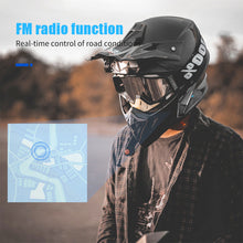 Load image into Gallery viewer, VR robot Motorcycle Bluetooth Helmet Headset Wireless Handsfree Earphones Stereo Music Player FM Radio Support Walkie-Talkies