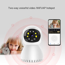 Load image into Gallery viewer, IPC-108 Home Surveillance Camera Wireless WiFi Cloud Storage HD Monitor