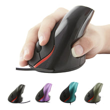 Load image into Gallery viewer, Ergonomic Design USB Vertical Optical Mouse Wrist Healing For Computer PC Laptop