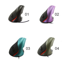 Load image into Gallery viewer, Ergonomic Design USB Vertical Optical Mouse Wrist Healing For Computer PC Laptop