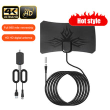 Load image into Gallery viewer, TV Digital Antena HDTV 4k Interior Indoor High Signal Amplified Booster Satellite Receiver Signal Miles Aerial