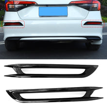 Load image into Gallery viewer, Pair Car Rear Fog Light Foglight Lamp Cover Trim Bumper Protector Decoration Styling For Honda Civic 11th Gen 2022 2023