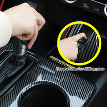 Load image into Gallery viewer, Car Carbon Fiber Gear Shift Panel Trim Shifter Panel Frame ABS Replacement for Civic 11th 2022 Left Hand Driver Only