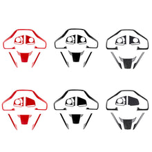 Load image into Gallery viewer, 6Pcs Carbon Fiber Steering Wheel Frame Stickers For Honda Civic Modification Complete Interior Accessories Styling