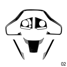 Load image into Gallery viewer, 6Pcs Carbon Fiber Steering Wheel Frame Stickers For Honda Civic Modification Complete Interior Accessories Styling