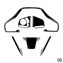 Load image into Gallery viewer, 6Pcs Carbon Fiber Steering Wheel Frame Stickers For Honda Civic Modification Complete Interior Accessories Styling
