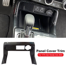 Load image into Gallery viewer, Carbon Fiber Central Control Cigar Lighter Panel Cover Trim Decorative Accessories For 11Th Gen Honda Civic 2022