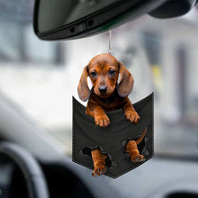 Load image into Gallery viewer, Cute Car Rear View Mirror Backpack Pendant Key Chain Animal Pendant Dog Hanging Ornament Accessories