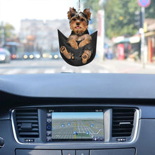 Load image into Gallery viewer, Cute Car Rear View Mirror Backpack Pendant Key Chain Animal Pendant Dog Hanging Ornament Accessories