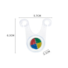 Load image into Gallery viewer, 5Pcs Waterproof LED Tent String Rope Guard Hanging Lights Mini Flashlight Outdoor Camping Warning Safety Lamp Random Color