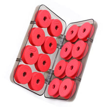 Load image into Gallery viewer, 16Pcs Foam Winding Board Fishing Line Shaft Bobbin Spools Tackle Box Tackle Foam Spool Trace Wire Swivel Tackle Fish Line
