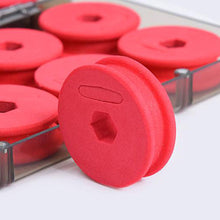 Load image into Gallery viewer, 16Pcs Foam Winding Board Fishing Line Shaft Bobbin Spools Tackle Box Tackle Foam Spool Trace Wire Swivel Tackle Fish Line