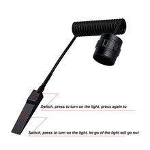 Load image into Gallery viewer, 1600 Lumens Tactical Flashlight USB Rechargeable Torch Waterproof Hunting Light with Clip Hunting Shooting Gun Accessories