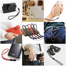 Load image into Gallery viewer, 10pcs/set Lanyard Hand Wrist Strap Protective Selfie Wrist Flashlight Pine Strap Phone Keychain Lanyard Rope Mobile Stick