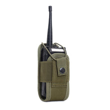 Load image into Gallery viewer, 1000D Package Pouch Walkie hunting Talkie Holder Bag Tactical Sport Pendant Military Molle Nylon Radio Magazine Mag Pouch Pocket