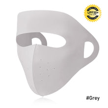 Load image into Gallery viewer, Summer Ice Silk Sunscreen Mask Full Face Sun Protection Mask Forehead Thin Section Breathable Mask Anti Ultraviolet Full Face Mask