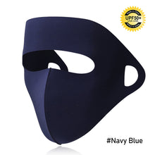 Load image into Gallery viewer, Summer Ice Silk Sunscreen Mask Full Face Sun Protection Mask Forehead Thin Section Breathable Mask Anti Ultraviolet Full Face Mask