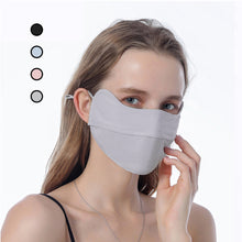 Load image into Gallery viewer, Summer UV Sun Protection Cycling Ice Silk Face Mask Adjustable Breathable Bandana Men Women Hunting Running Sports Mask Scarf