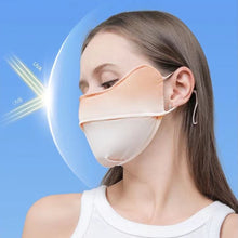 Load image into Gallery viewer, Cycling Ice Silk Face Mask UV Sun Protection Adjustable Breathable Bandana Hunting Running Sports Mask Scarf Men Women