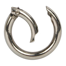 Load image into Gallery viewer, 10Pcs Zinc Alloy Spring Gate O Ring Openable Leather Bag Handbag Belt Strap Buckle Keyring Luggage Pendant Chain Snap Clasp Clip