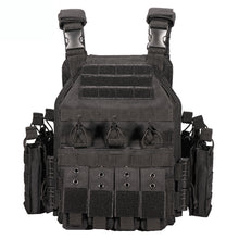 Load image into Gallery viewer, 1000D Tactical Vest Nylon Plate Carrier Tactical Airsoft Carrier Vest Outdoor Hunting Protective Adjustable Modular Vest for Airsoft Combat Accessories