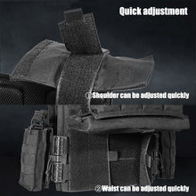 Load image into Gallery viewer, 1000D Tactical Vest Nylon Plate Carrier Tactical Airsoft Carrier Vest Outdoor Hunting Protective Adjustable Modular Vest for Airsoft Combat Accessories