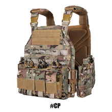 Load image into Gallery viewer, 1000D Tactical Vest Nylon Plate Carrier Tactical Airsoft Carrier Vest Outdoor Hunting Protective Adjustable Modular Vest for Airsoft Combat Accessories