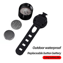 Load image into Gallery viewer, Aluminum Alloy Bicycle Light Taillight Helmet Night Riding Warning Mountain Bike LED Headlight Rear Light Bicycle Accessories