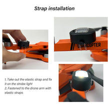 Load image into Gallery viewer, 7 Color Bicycle Flashing Taillight Motorcycle Bike Drones Aircraft Light Model Remote Control Car Warning Lamp Harley Rear Light