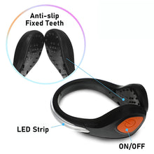 Load image into Gallery viewer, Shoe Clip Light Night Running Lights Warning Light Shoes Clip Safety Light Lamp Outdoor Sport LED Luminous Clip Bike Accessories