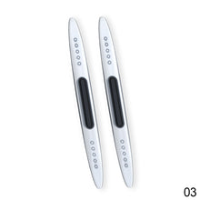 Load image into Gallery viewer, 2Pcs Car Door Protector Airbag Anti-collision Strip Anti-static Silicone Rearview Mirror Exterior Decorative Sticker