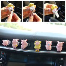 Load image into Gallery viewer, Car Air Freshener Air Conditioning Outlet Decoration Cute Pig Style Accessories Interior Aromatherapy Clip Perfume Clip